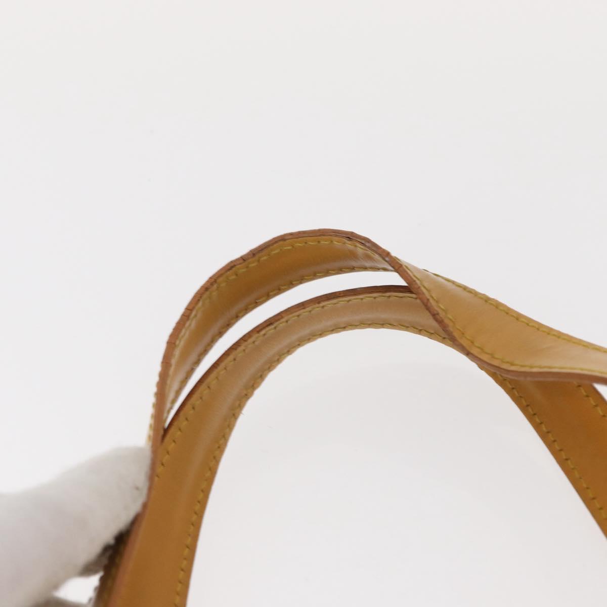 LOUIS VUITTON Epi Saint Jacques Hand Bag Yellow M52279 LV Auth BA8151