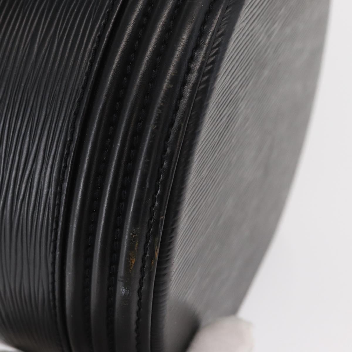 LOUIS VUITTON Epi Cannes Hand Bag Black M48032 LV Auth BA8152