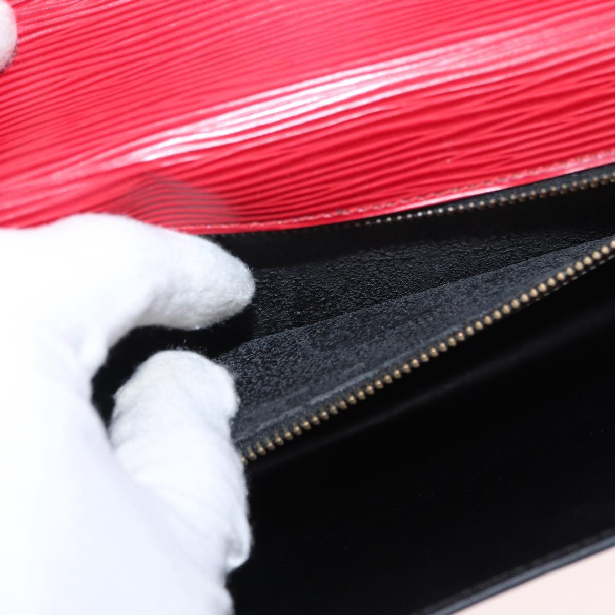 LOUIS VUITTON Epi Monceau 28 Hand Bag Red M40783 LV Auth BA8156