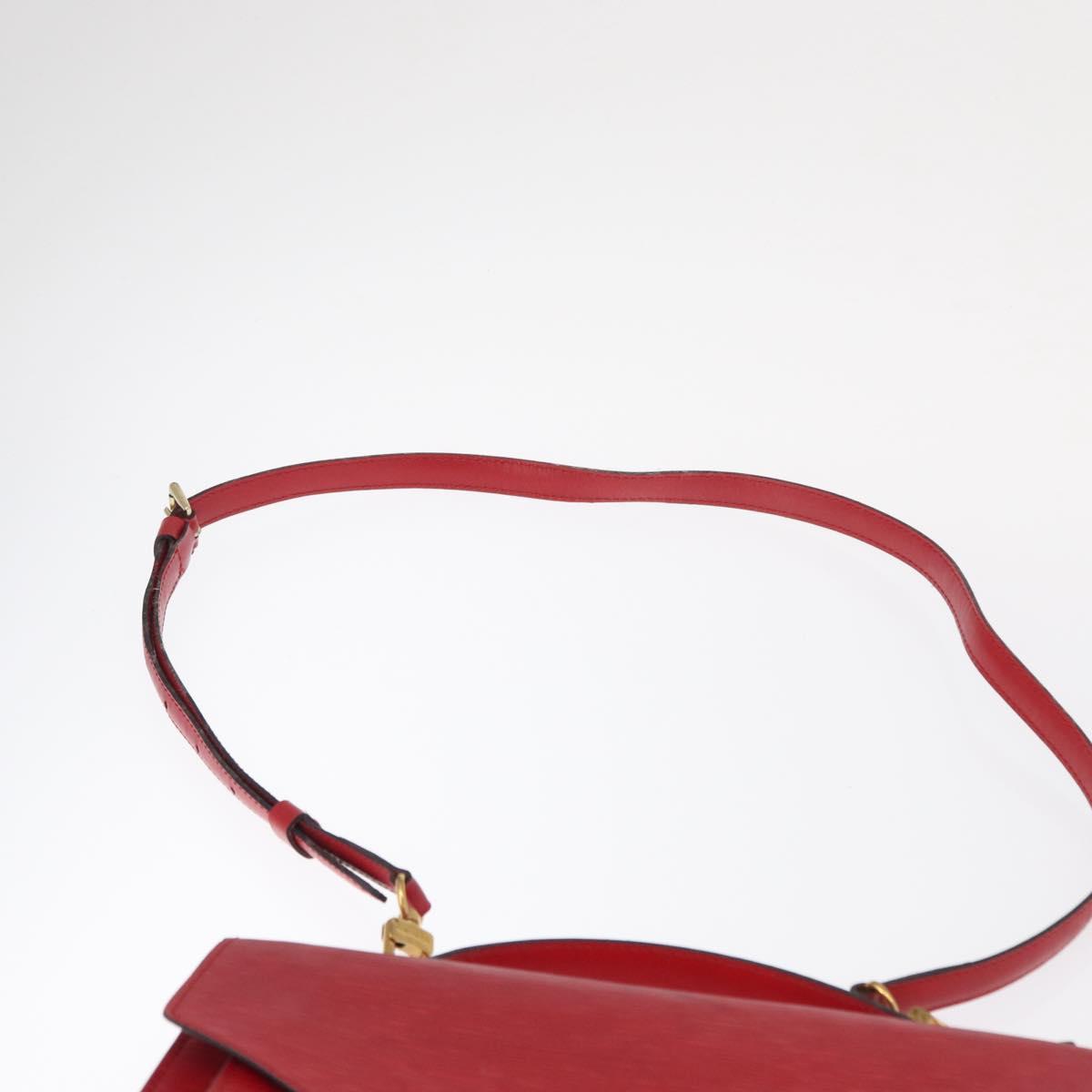 LOUIS VUITTON Epi Monceau 28 Hand Bag Red M40783 LV Auth BA8156