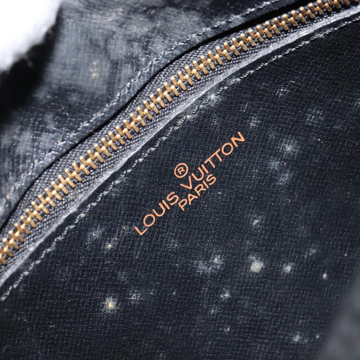 LOUIS VUITTON Epi Jeune Fille MM Shoulder Bag Black M52152 LV Auth BA8159