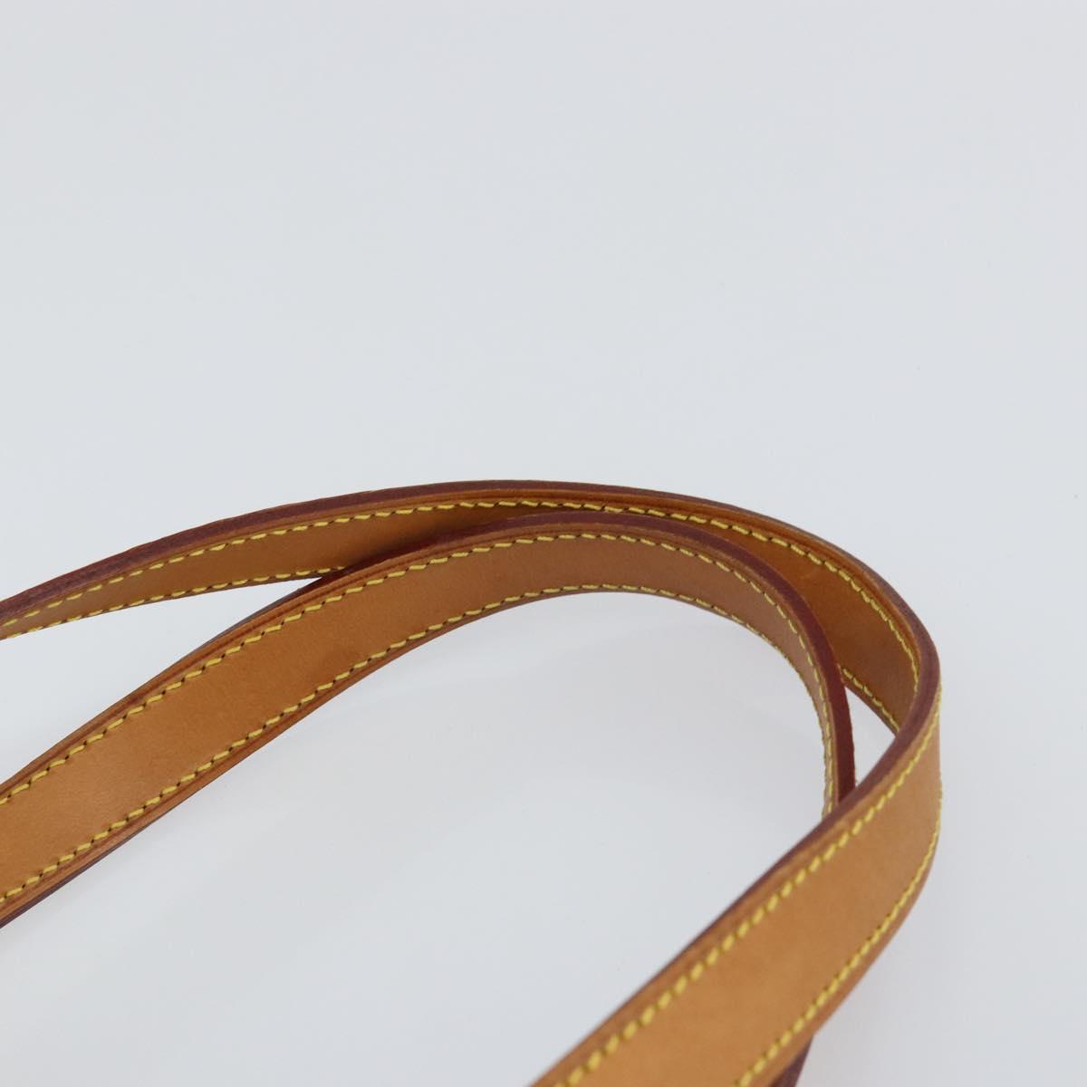 LOUIS VUITTON Monogram Vernis Houston Hand Bag Beige M91004 LV Auth BA8163