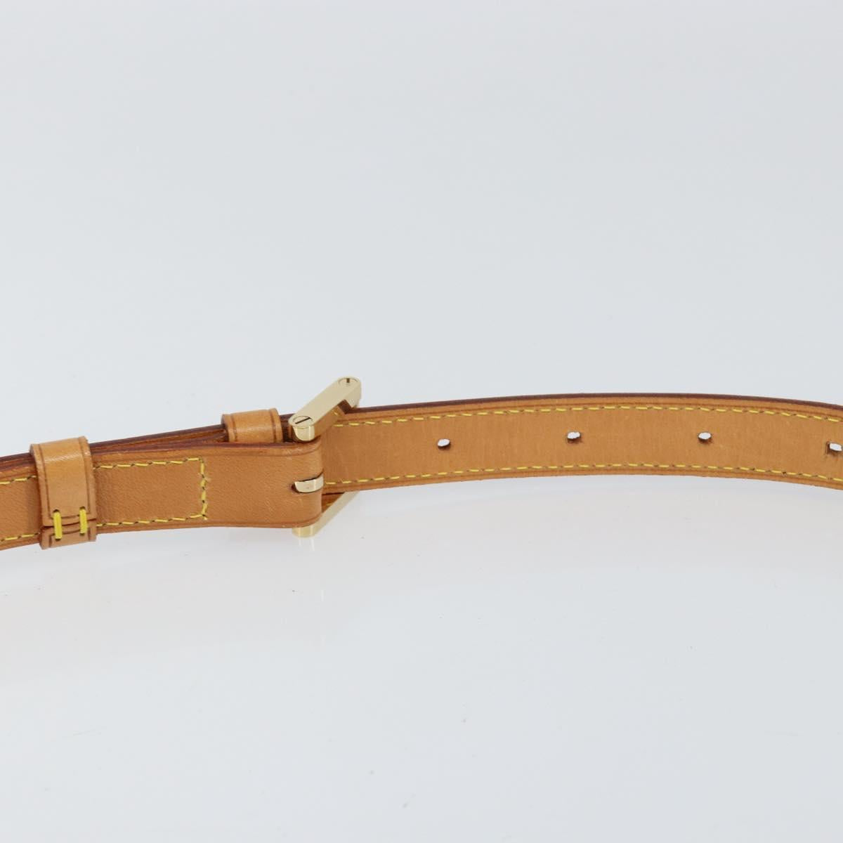 LOUIS VUITTON Monogram Vernis Thompson Street Bag Beige M91301 LV Auth BA8166