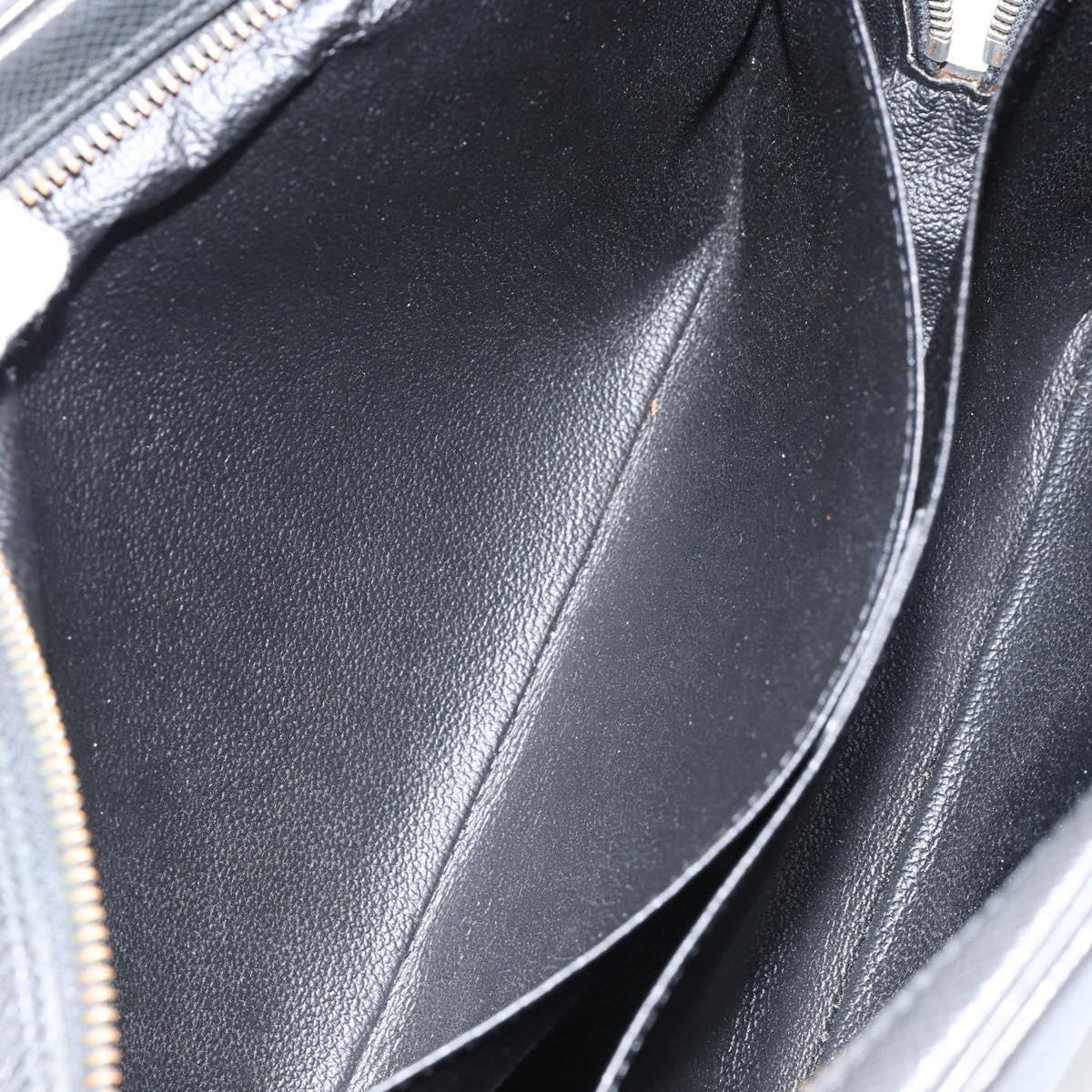 LOUIS VUITTON Taiga Trousse Toilette GM Clutch Bag Ardoise M30212 LV Auth BA8169