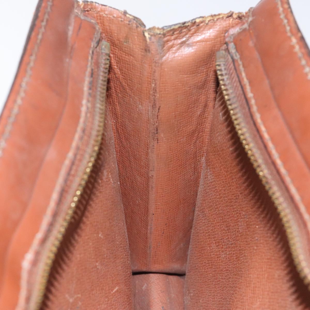 LOUIS VUITTON Monogram Pochette Homme Clutch Bag M51795 LV Auth BA824