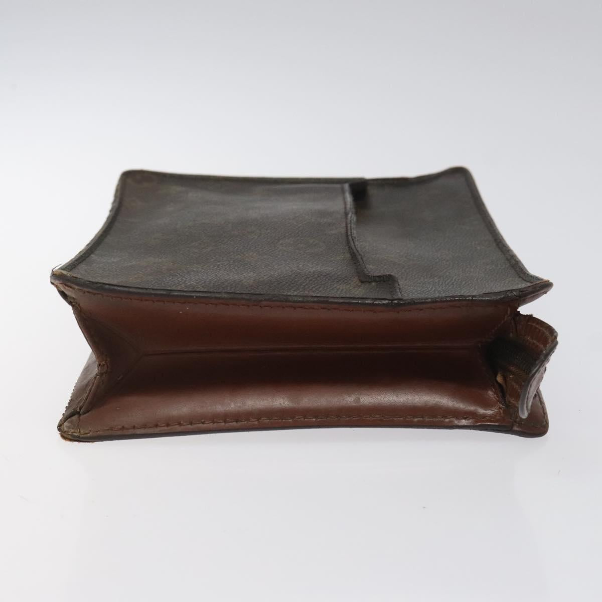 LOUIS VUITTON Monogram Pochette Homme Clutch Bag M51795 LV Auth BA824