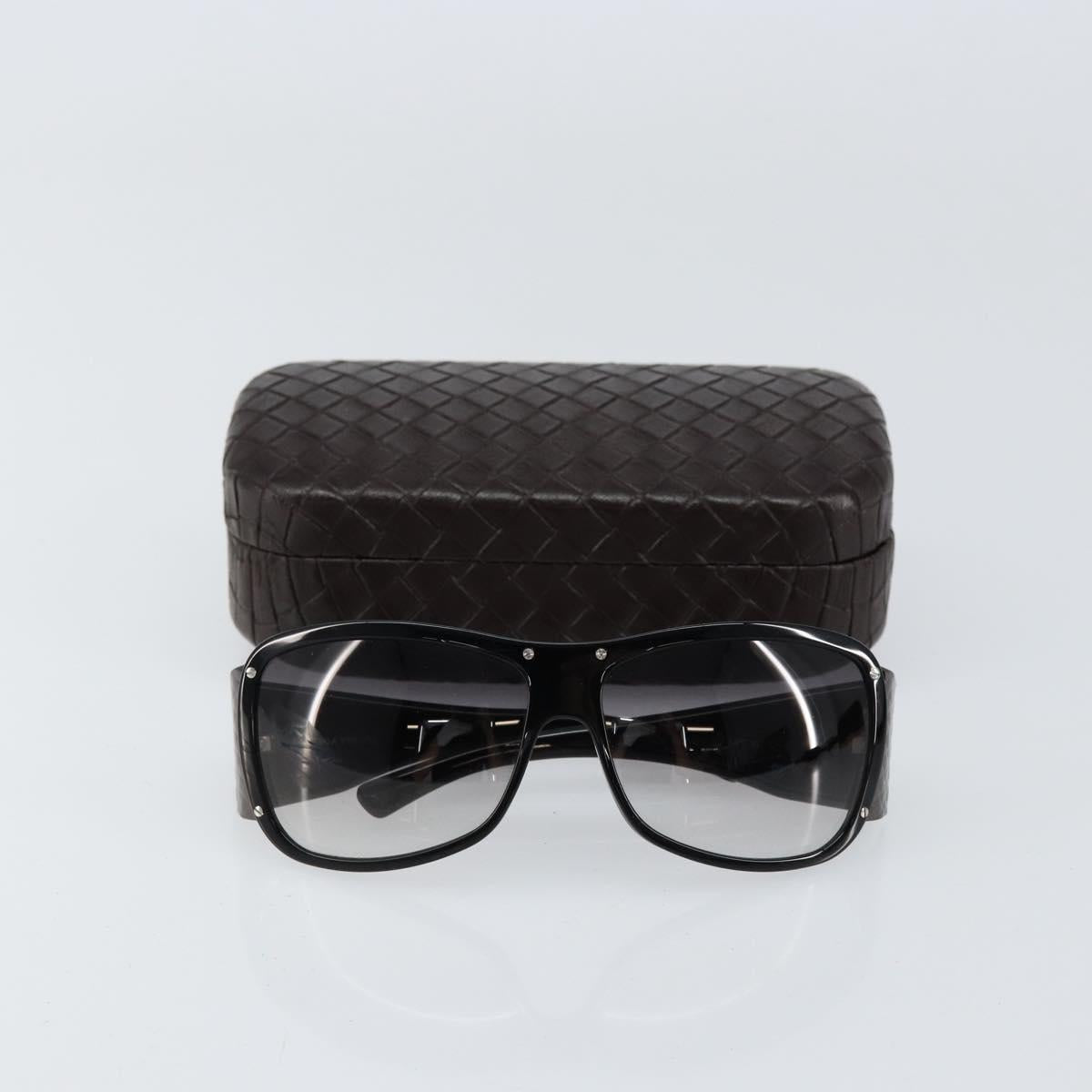 BOTTEGA VENETA Sunglasses plastic Black Auth BA8246