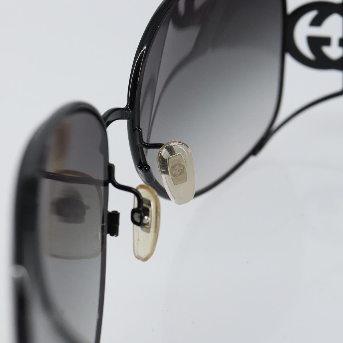 GUCCI Sunglasses plastic Black Auth BA8248
