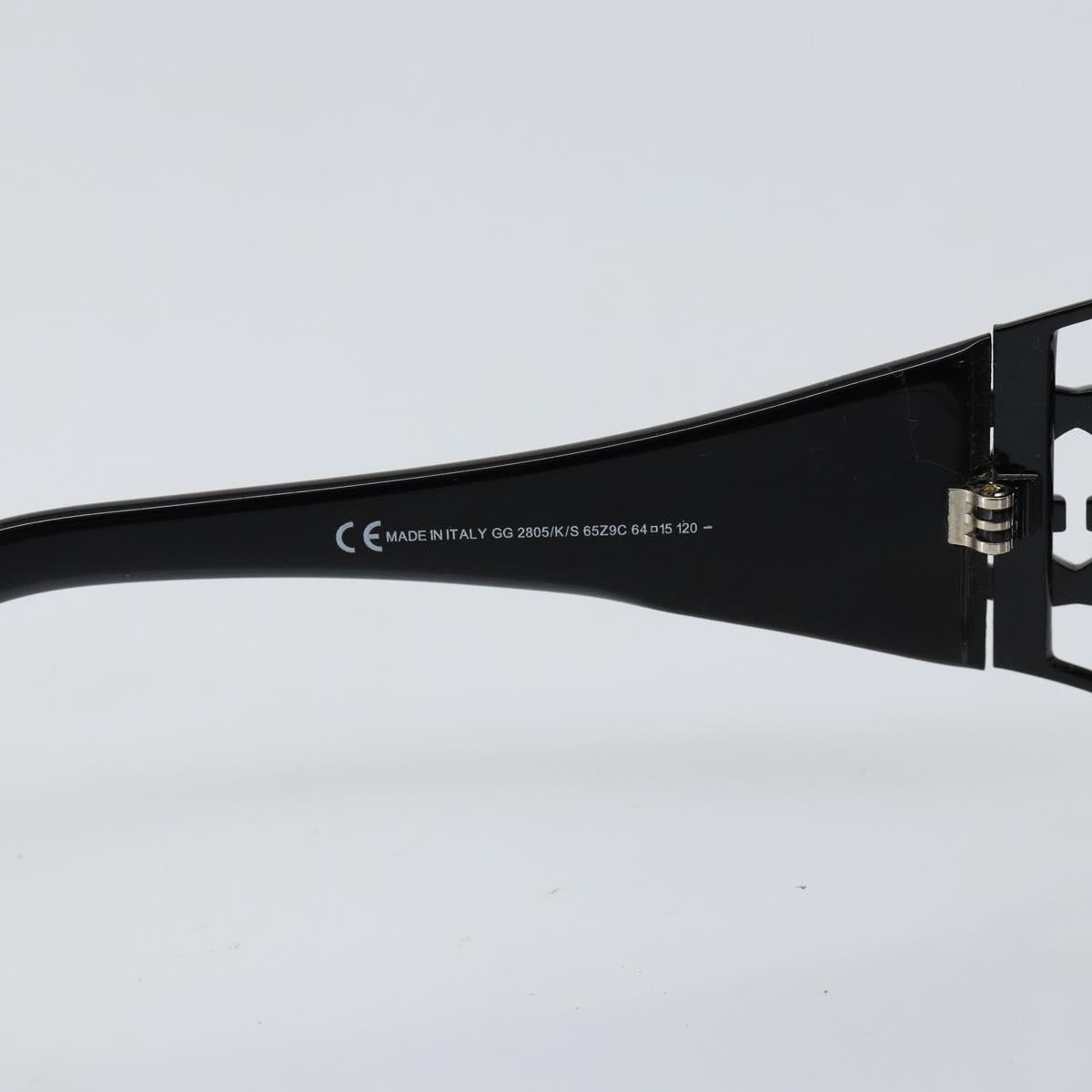 GUCCI Sunglasses plastic Black Auth BA8248