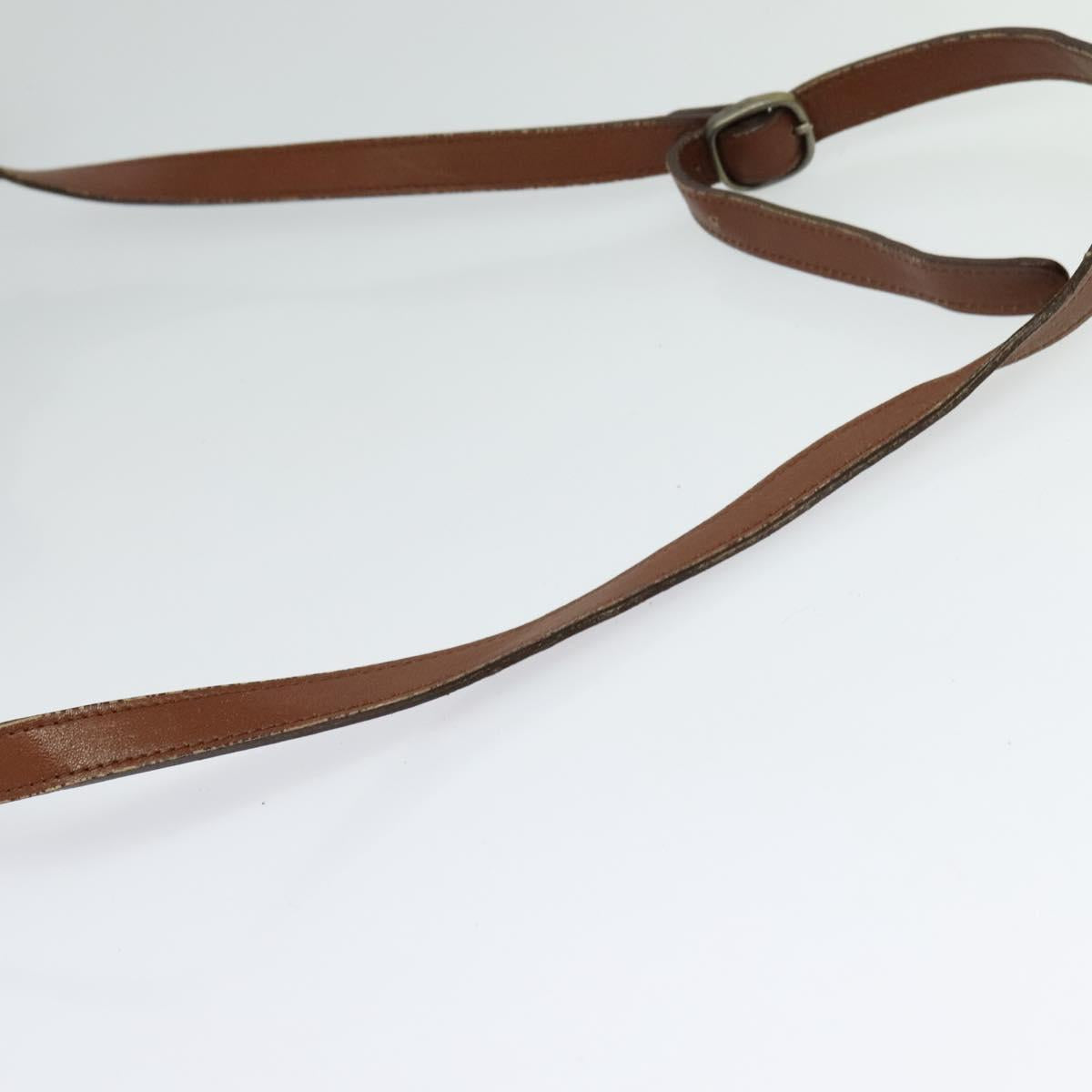 Burberrys Shoulder Bag Leather Brown Auth BA826