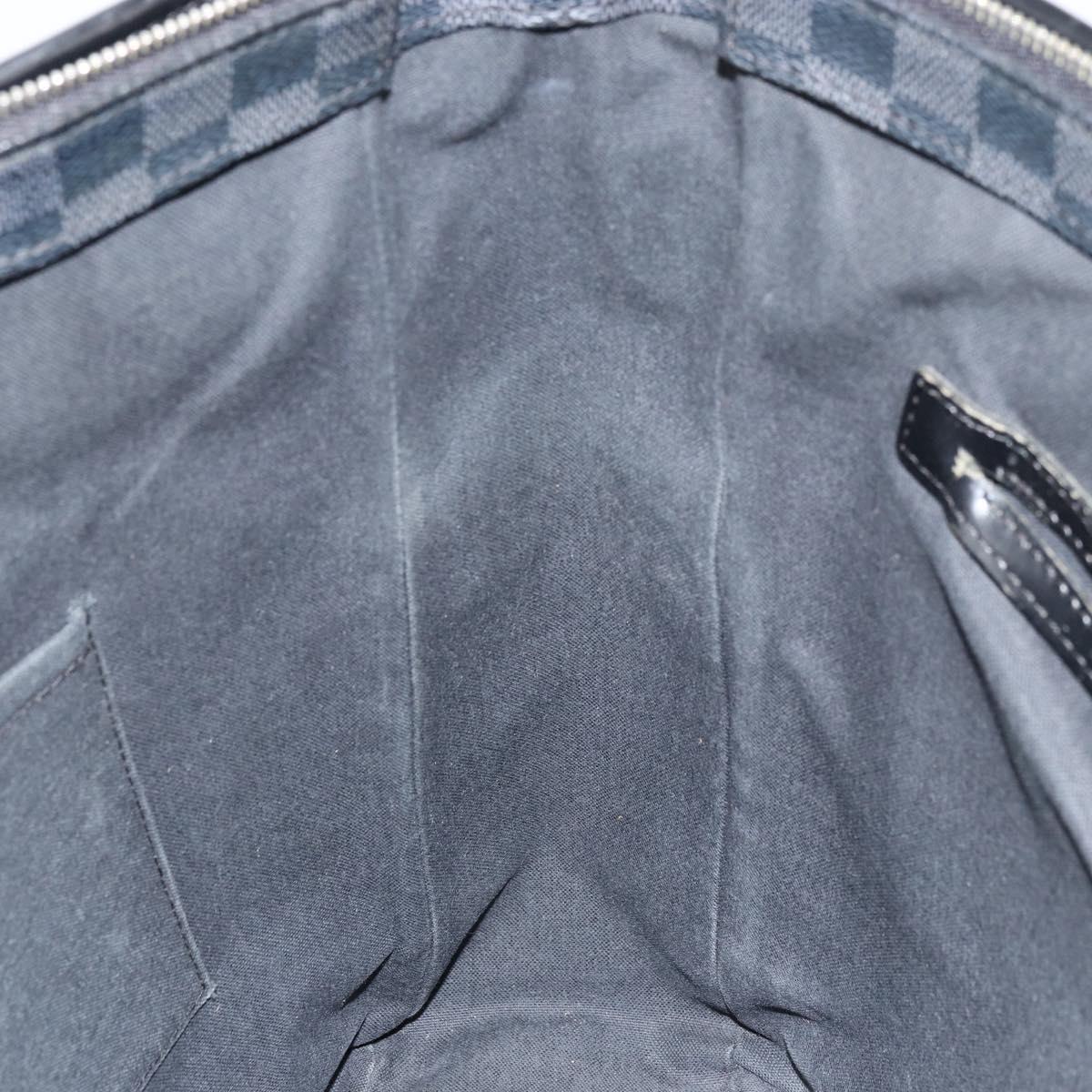 LOUIS VUITTON Damier Graphite Tadao Shoulder Bag 2way N51192 LV Auth BA8269