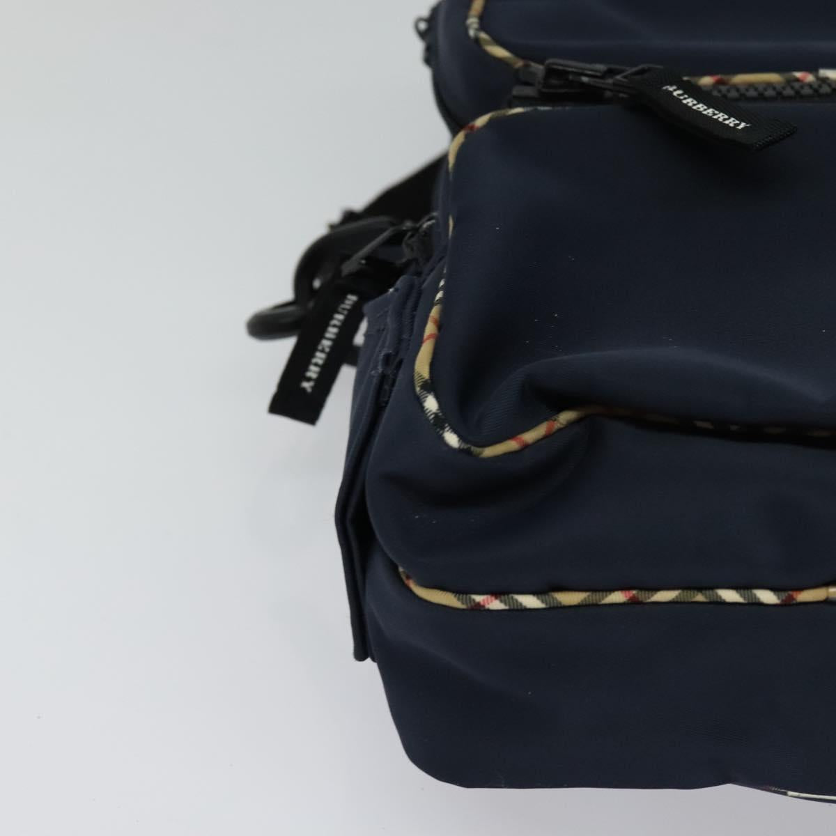 BURBERRY Shoulder Bag Nylon Navy Auth BA827