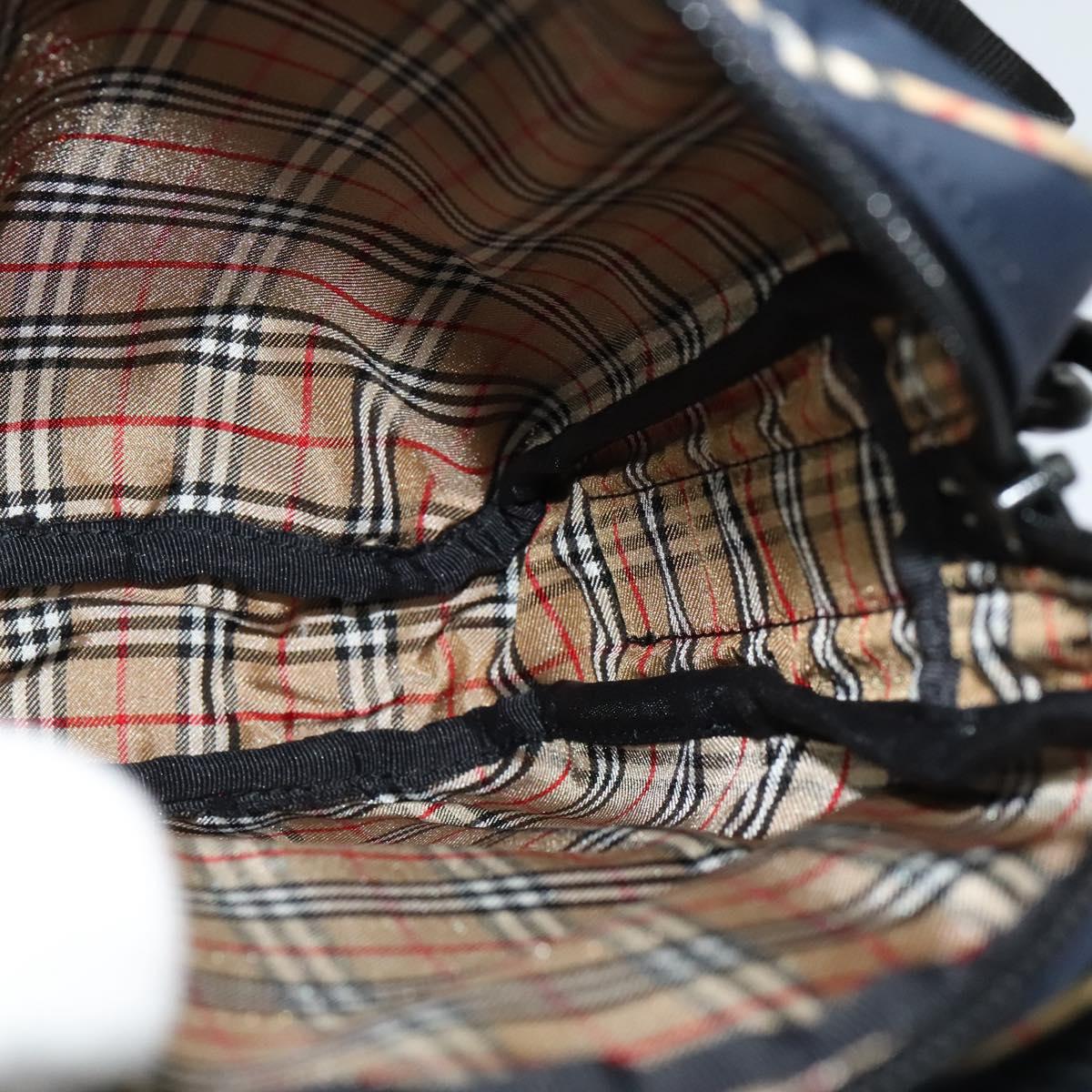 BURBERRY Shoulder Bag Nylon Navy Auth BA827