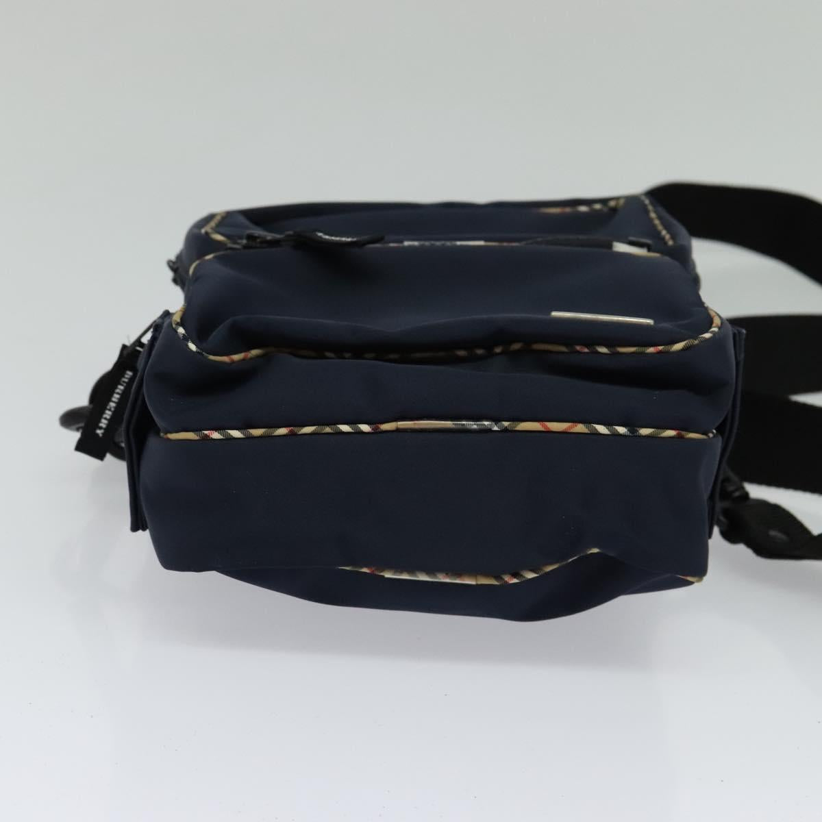BURBERRY Shoulder Bag Nylon Navy Auth BA827