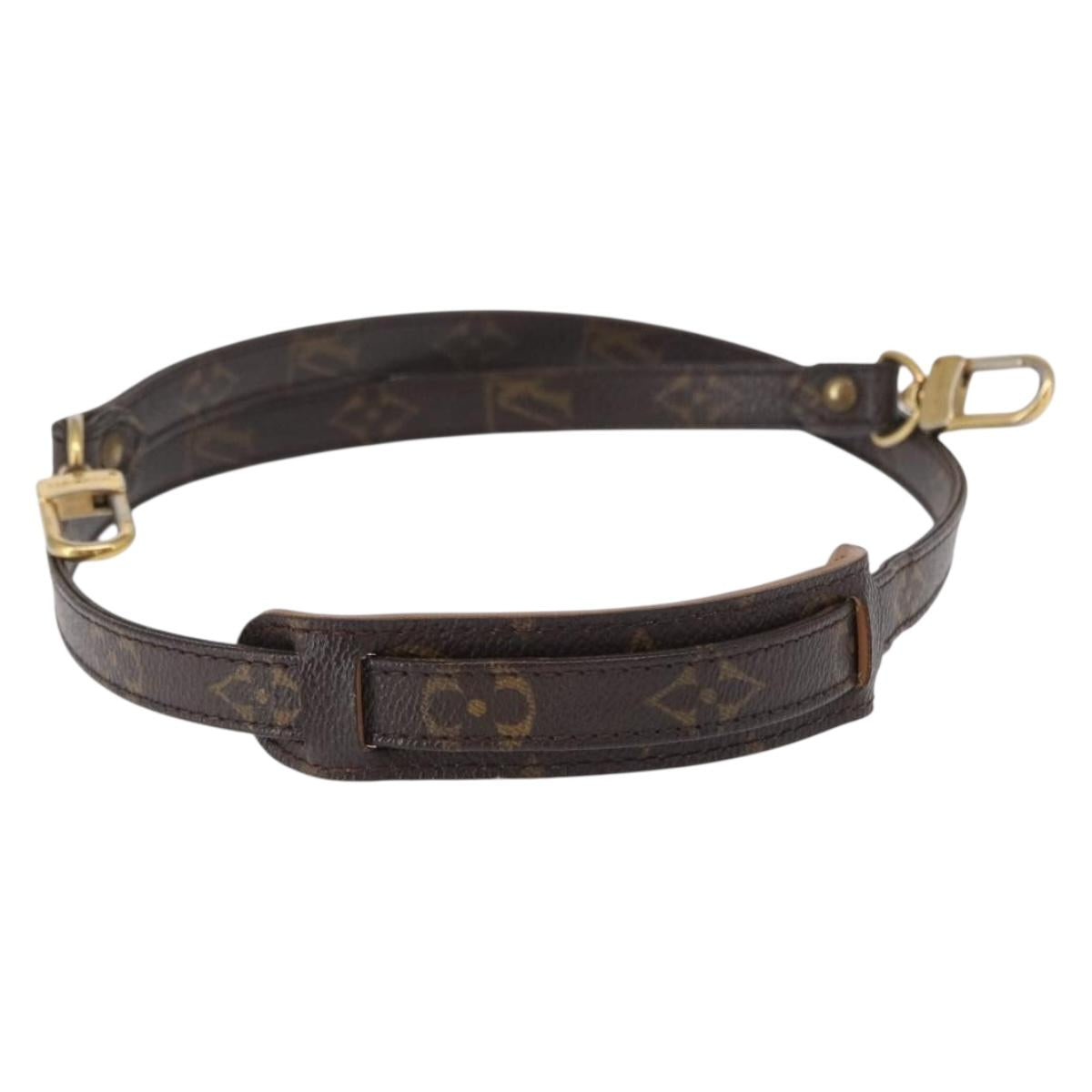 LOUIS VUITTON Monogram Shoulder Strap 38.2"" LV Auth BA8271