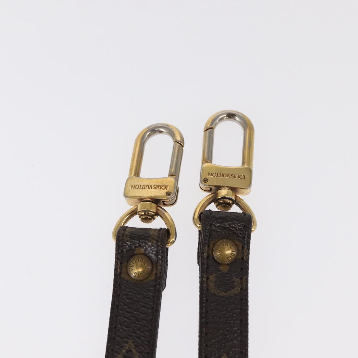 LOUIS VUITTON Monogram Shoulder Strap 38.2"" LV Auth BA8271