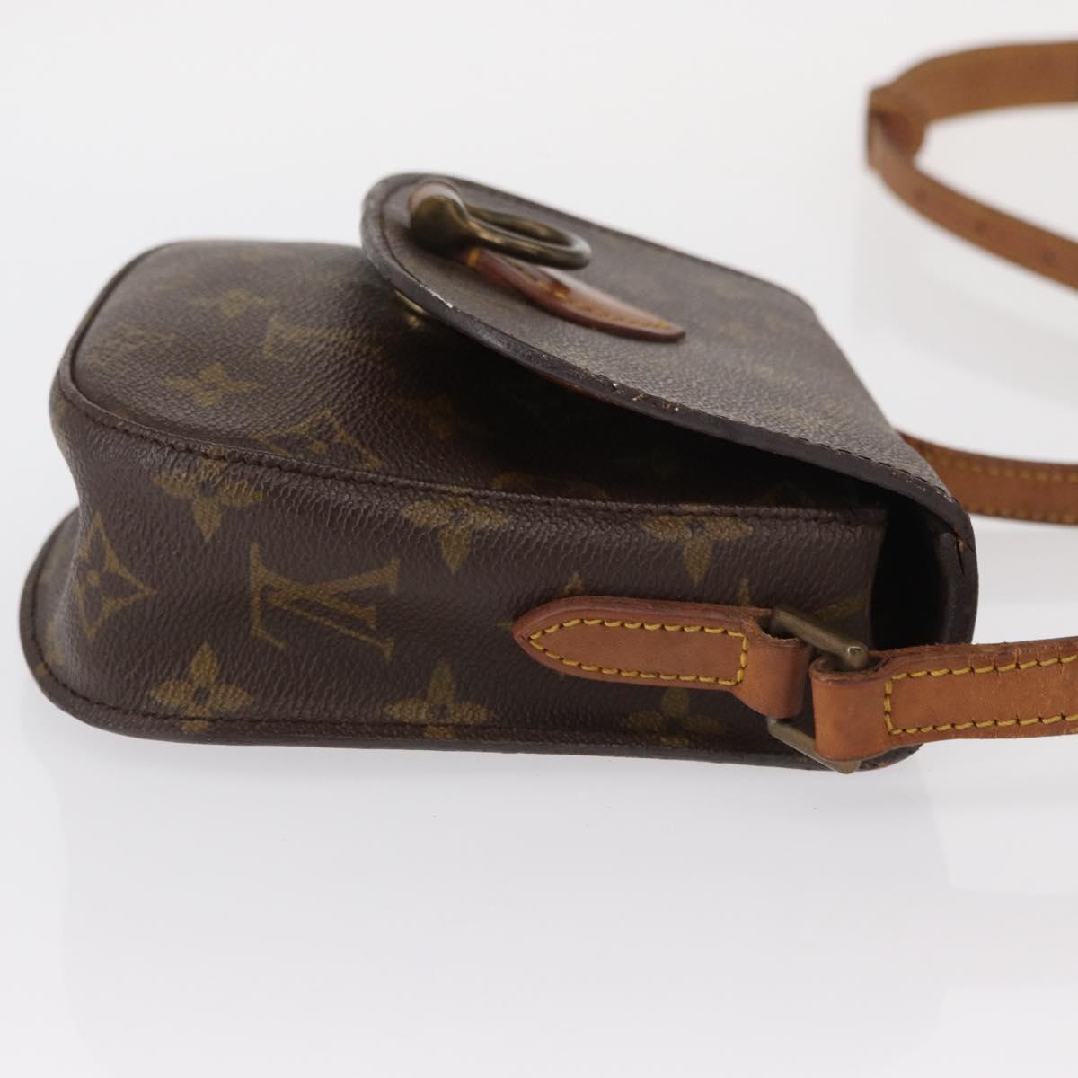 LOUIS VUITTON Monogram Saint Cloud PM Shoulder Bag M51244 LV Auth BA8274