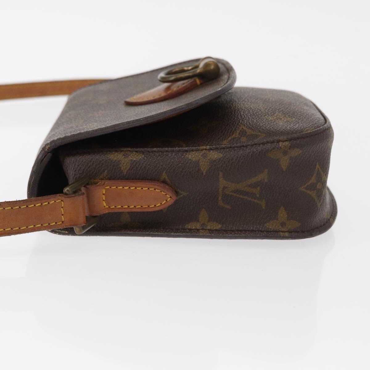 LOUIS VUITTON Monogram Saint Cloud PM Shoulder Bag M51244 LV Auth BA8274