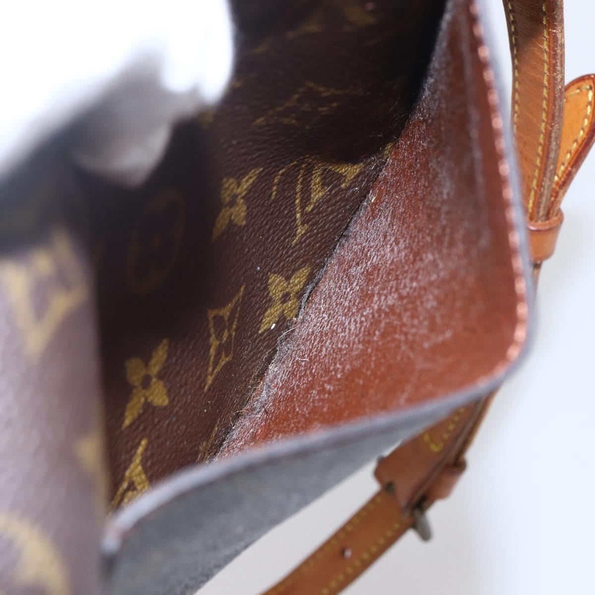 LOUIS VUITTON Monogram Saint Cloud PM Shoulder Bag M51244 LV Auth BA8275