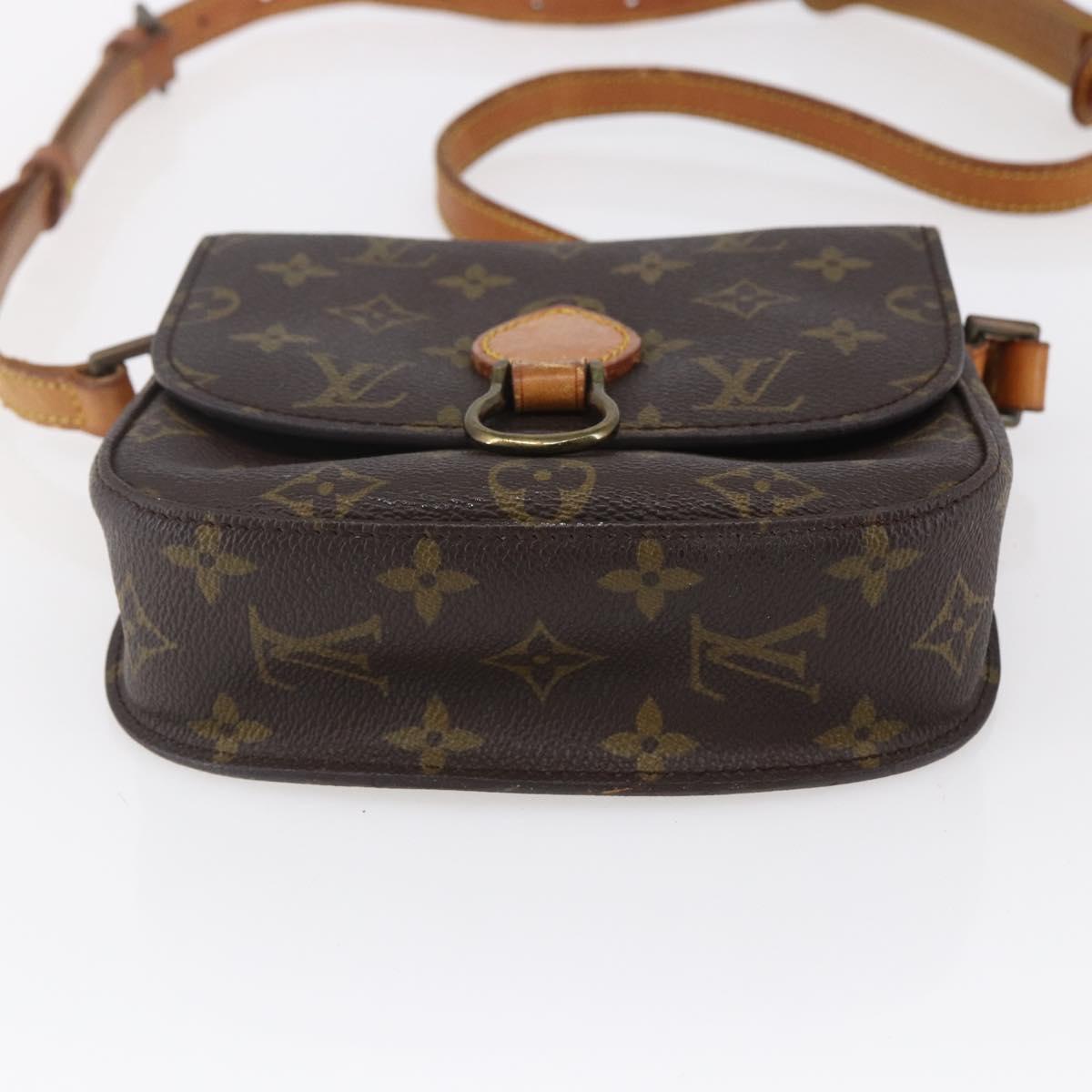 LOUIS VUITTON Monogram Saint Cloud PM Shoulder Bag M51244 LV Auth BA8275