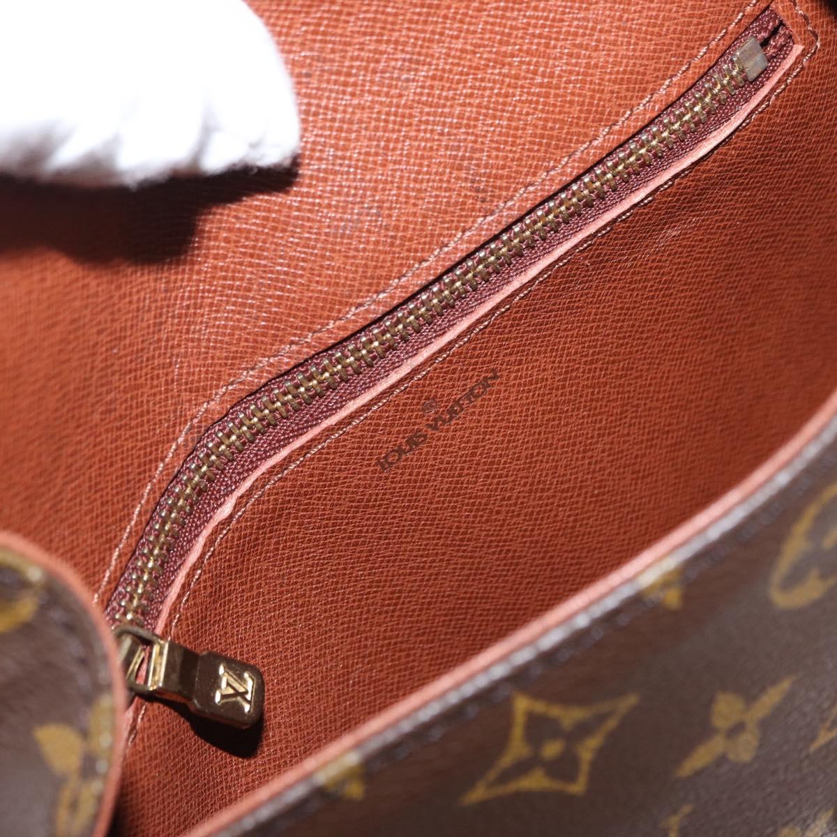 LOUIS VUITTON Monogram Saint Cloud MM Shoulder Bag M51243 LV Auth BA8276