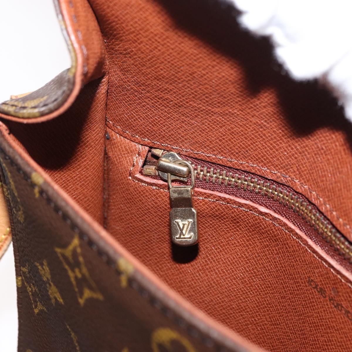 LOUIS VUITTON Monogram Saint Cloud MM Shoulder Bag M51243 LV Auth BA8276
