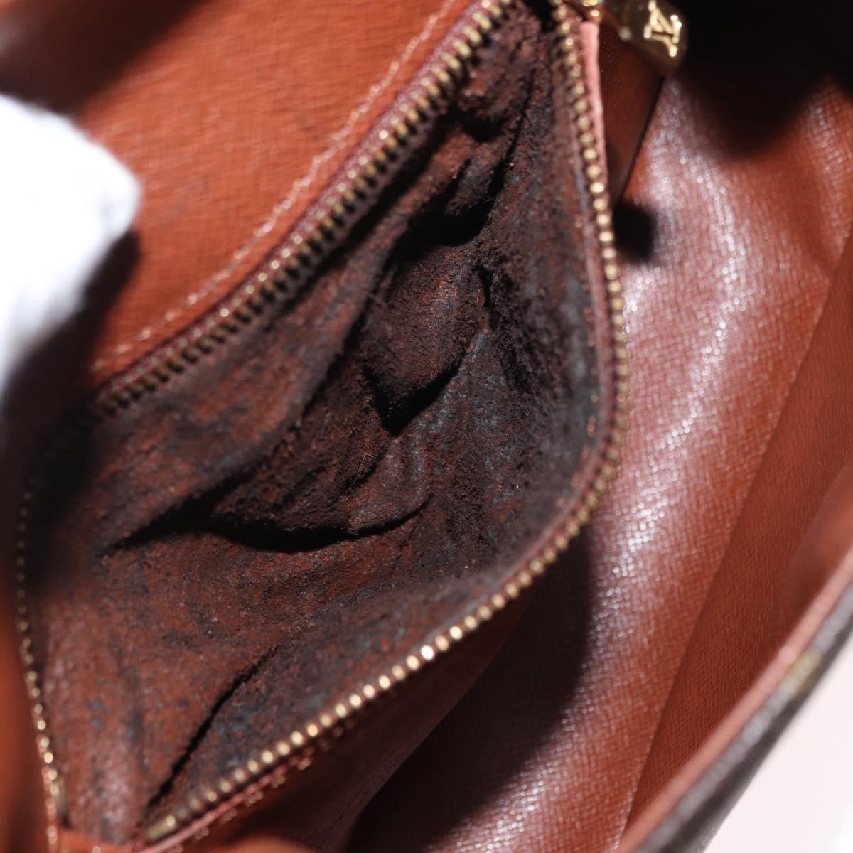 LOUIS VUITTON Monogram Saint Cloud MM Shoulder Bag M51243 LV Auth BA8276