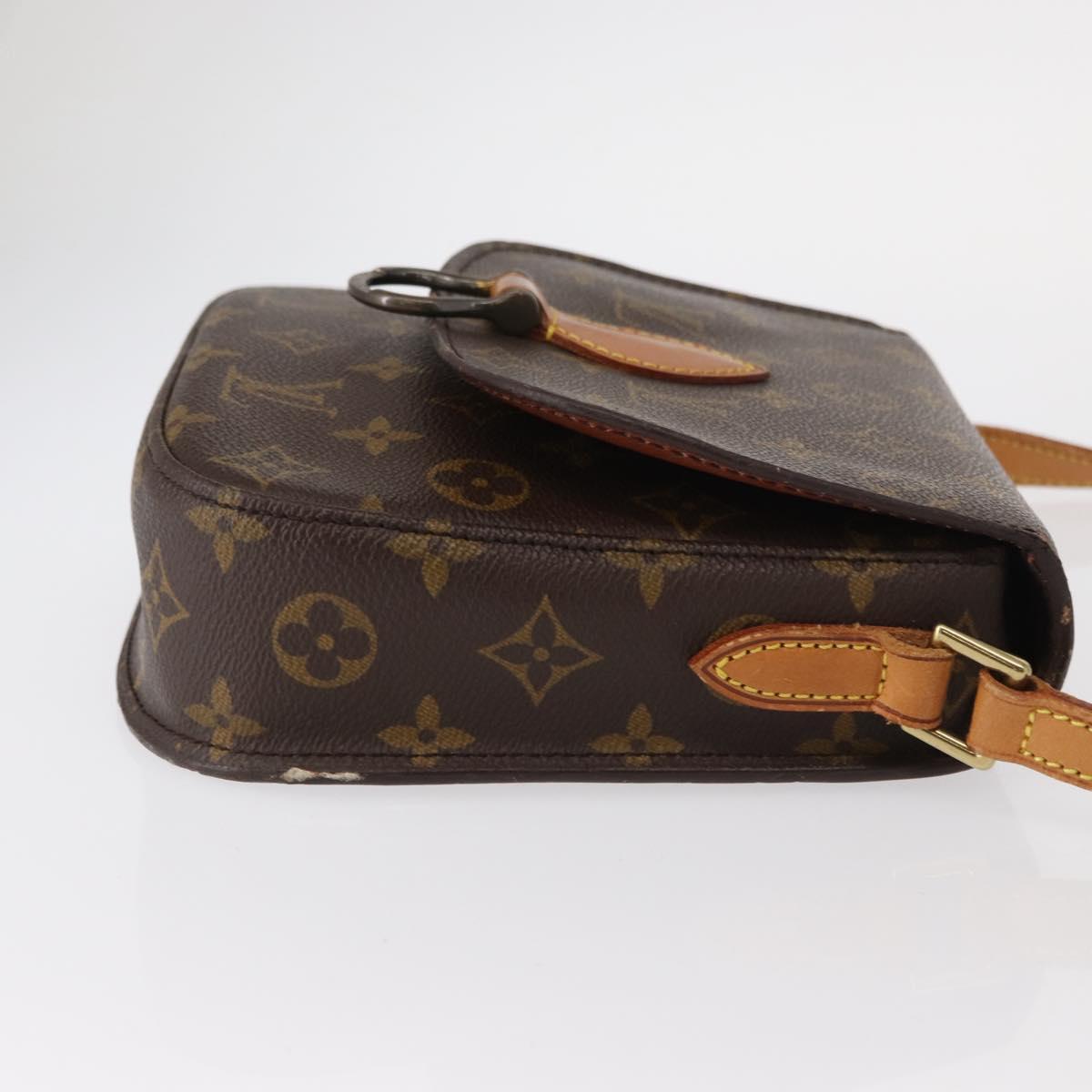 LOUIS VUITTON Monogram Saint Cloud MM Shoulder Bag M51243 LV Auth BA8276