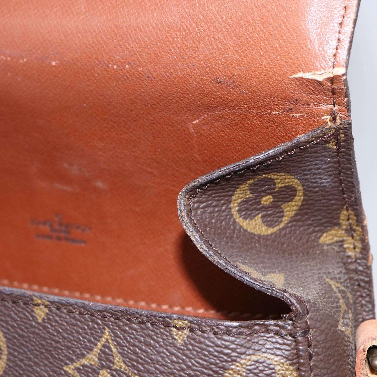 LOUIS VUITTON Monogram Saint Cloud MM Shoulder Bag M51243 LV Auth BA8277