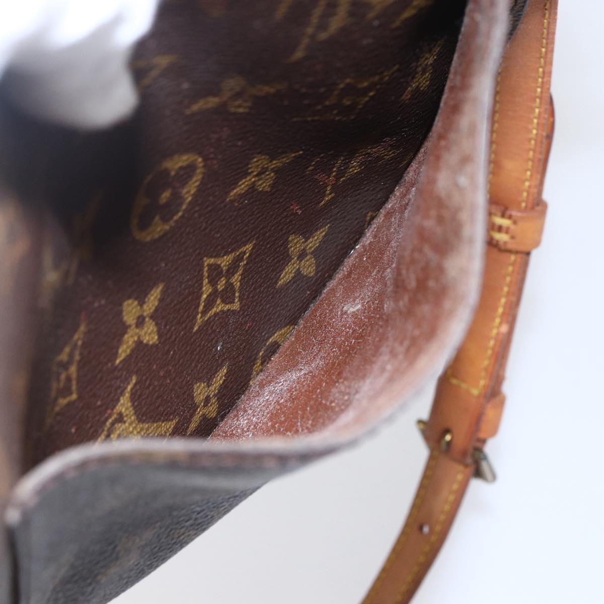 LOUIS VUITTON Monogram Saint Cloud MM Shoulder Bag M51243 LV Auth BA8277