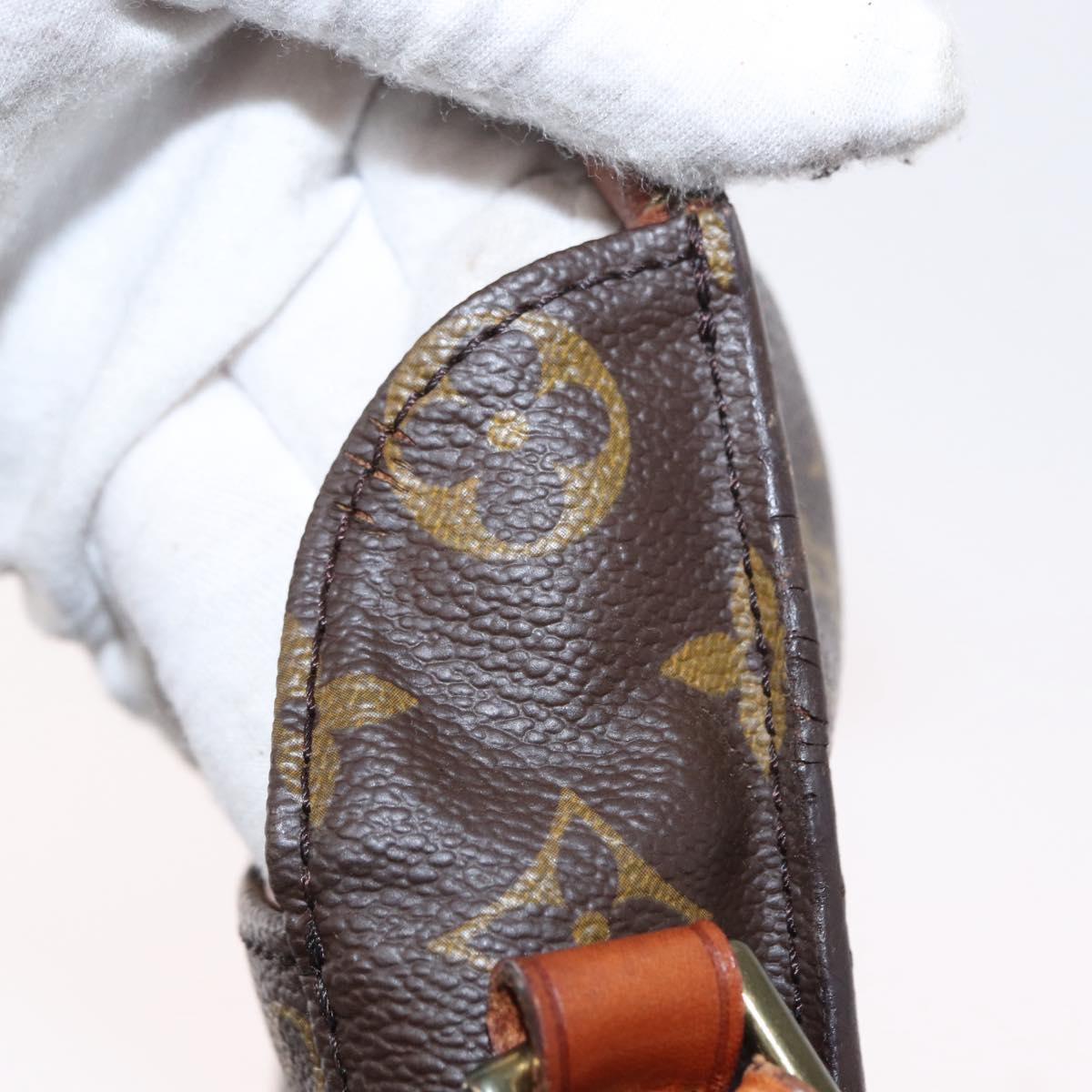 LOUIS VUITTON Monogram Saint Cloud MM Shoulder Bag M51243 LV Auth BA8278