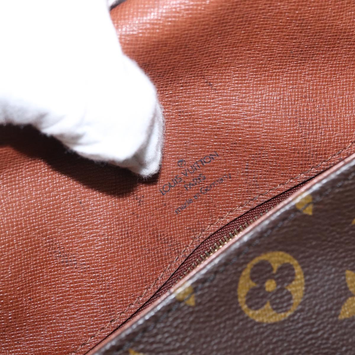 LOUIS VUITTON Monogram Saint Cloud MM Shoulder Bag M51243 LV Auth BA8278