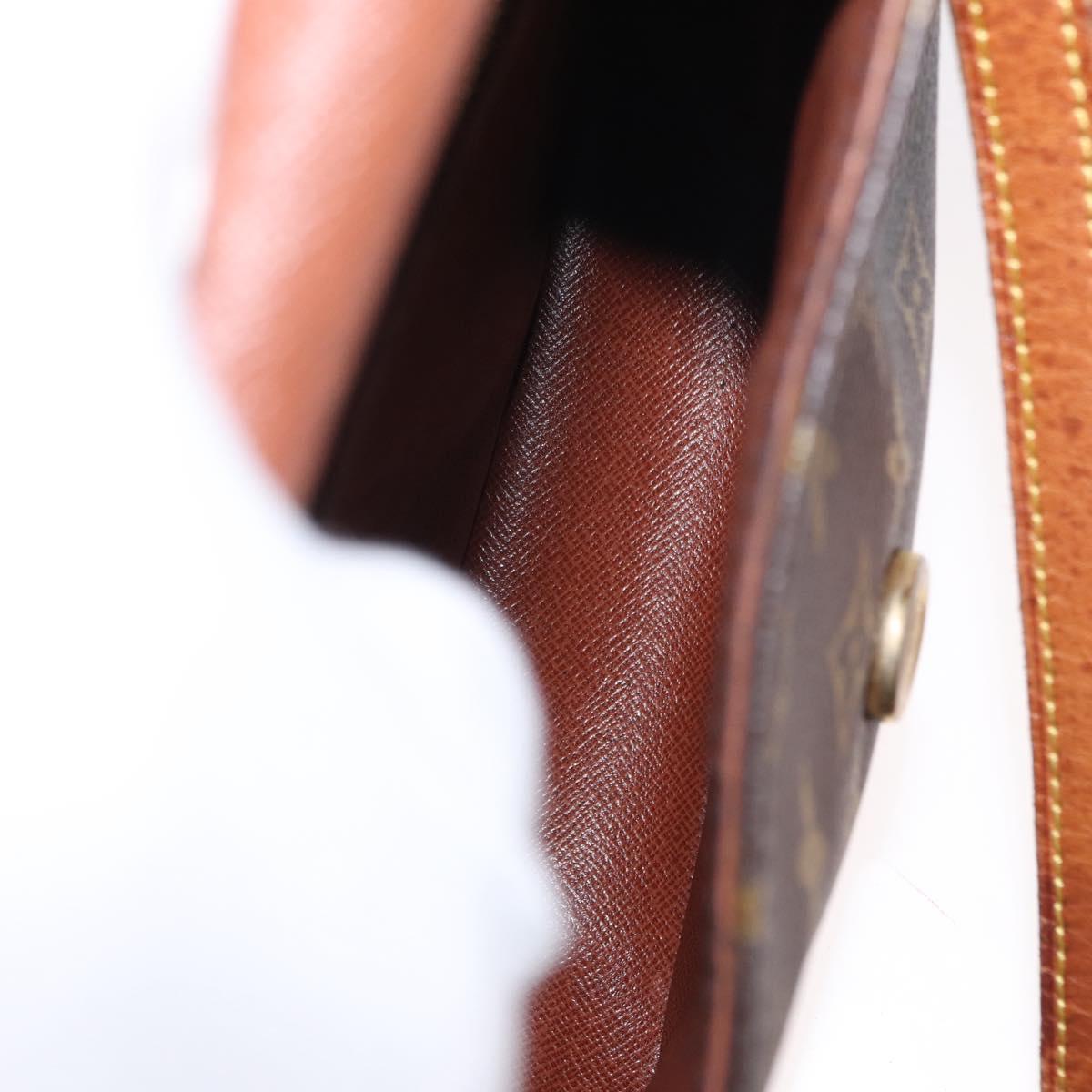 LOUIS VUITTON Monogram Saint Cloud MM Shoulder Bag M51243 LV Auth BA8278