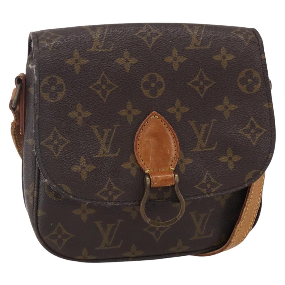 LOUIS VUITTON Monogram Saint Cloud MM Shoulder Bag M51243 LV Auth BA8279