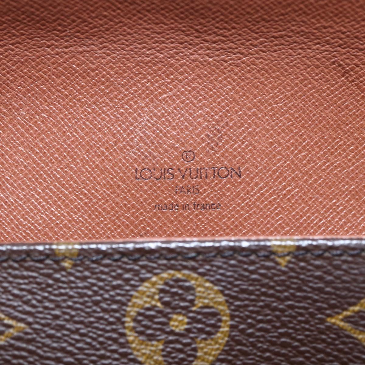 LOUIS VUITTON Monogram Saint Cloud MM Shoulder Bag M51243 LV Auth BA8279