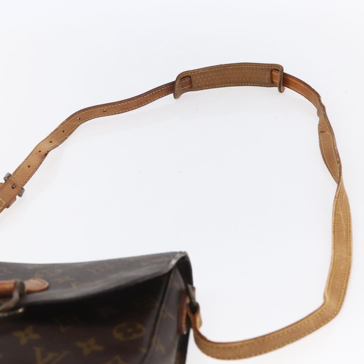 LOUIS VUITTON Monogram Saint Cloud MM Shoulder Bag M51243 LV Auth BA8279