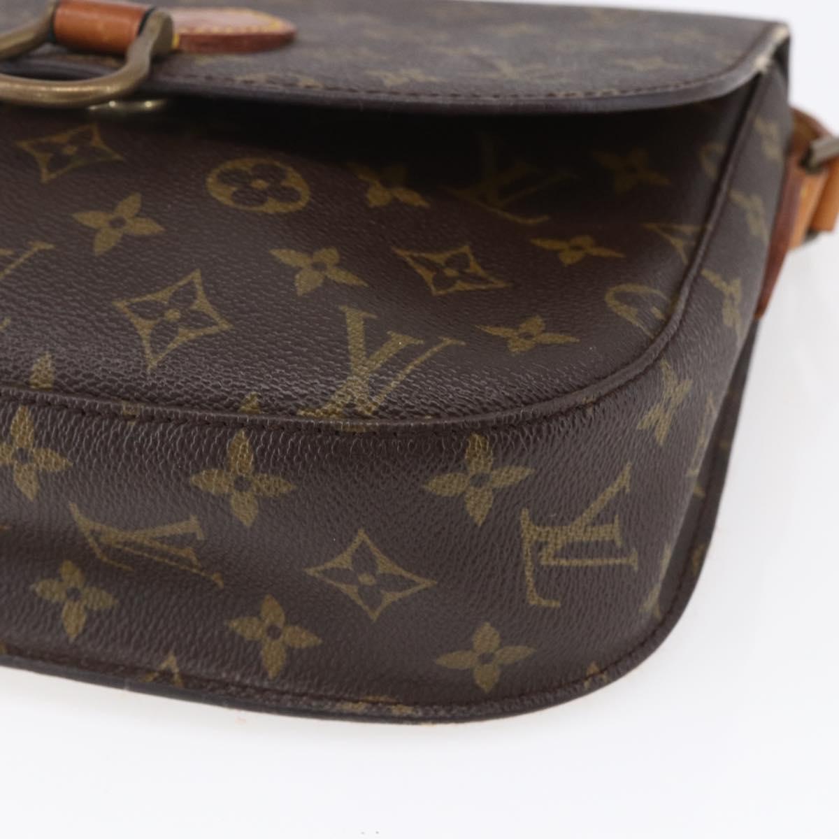 LOUIS VUITTON Monogram Saint Cloud GM Shoulder Bag M51242 LV Auth BA8280