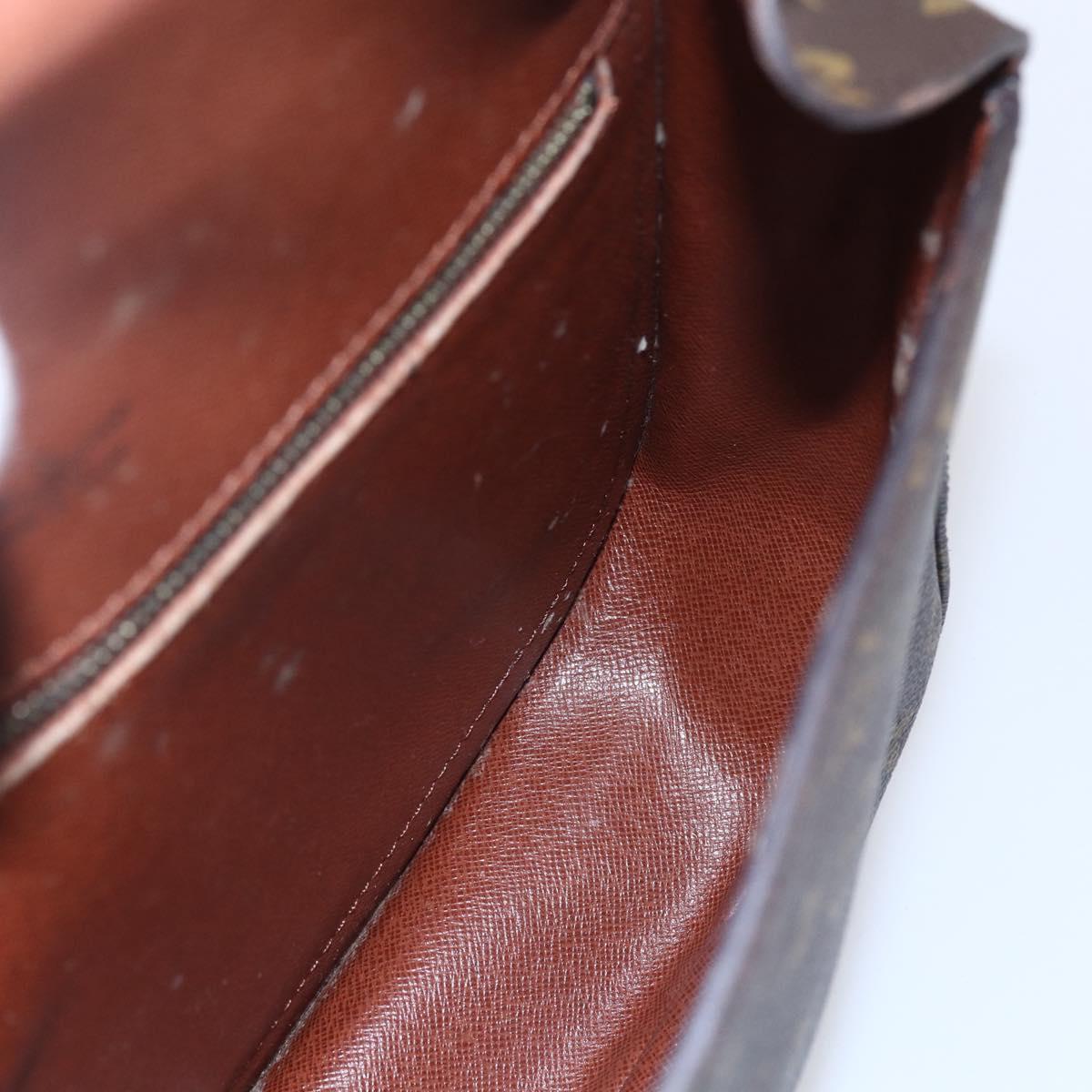 LOUIS VUITTON Monogram Saint Cloud GM Shoulder Bag M51242 LV Auth BA8280