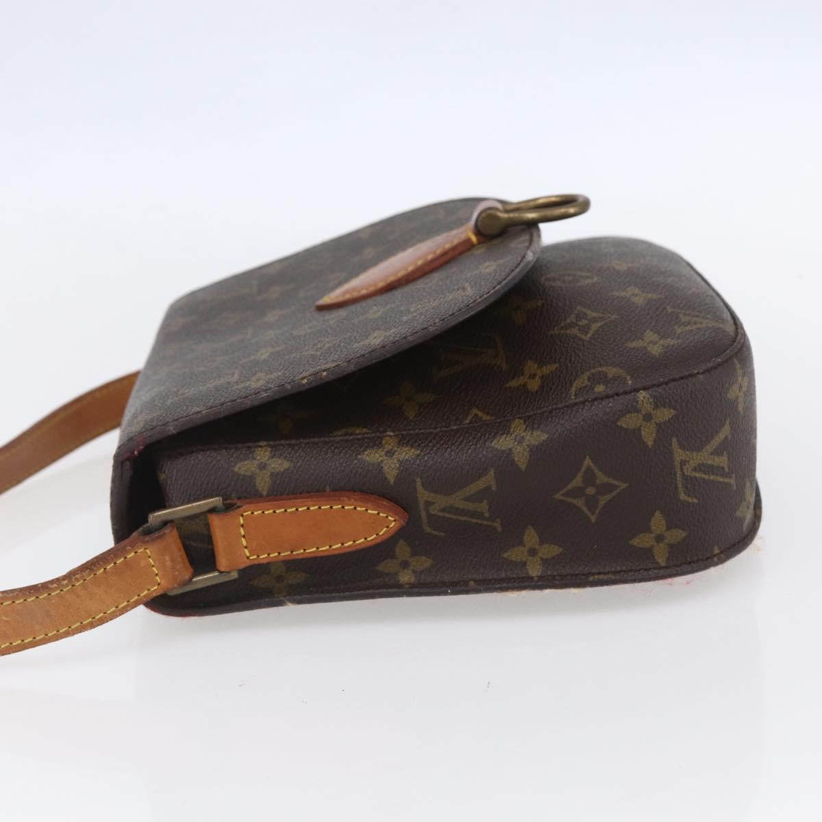 LOUIS VUITTON Monogram Saint Cloud GM Shoulder Bag M51242 LV Auth BA8280