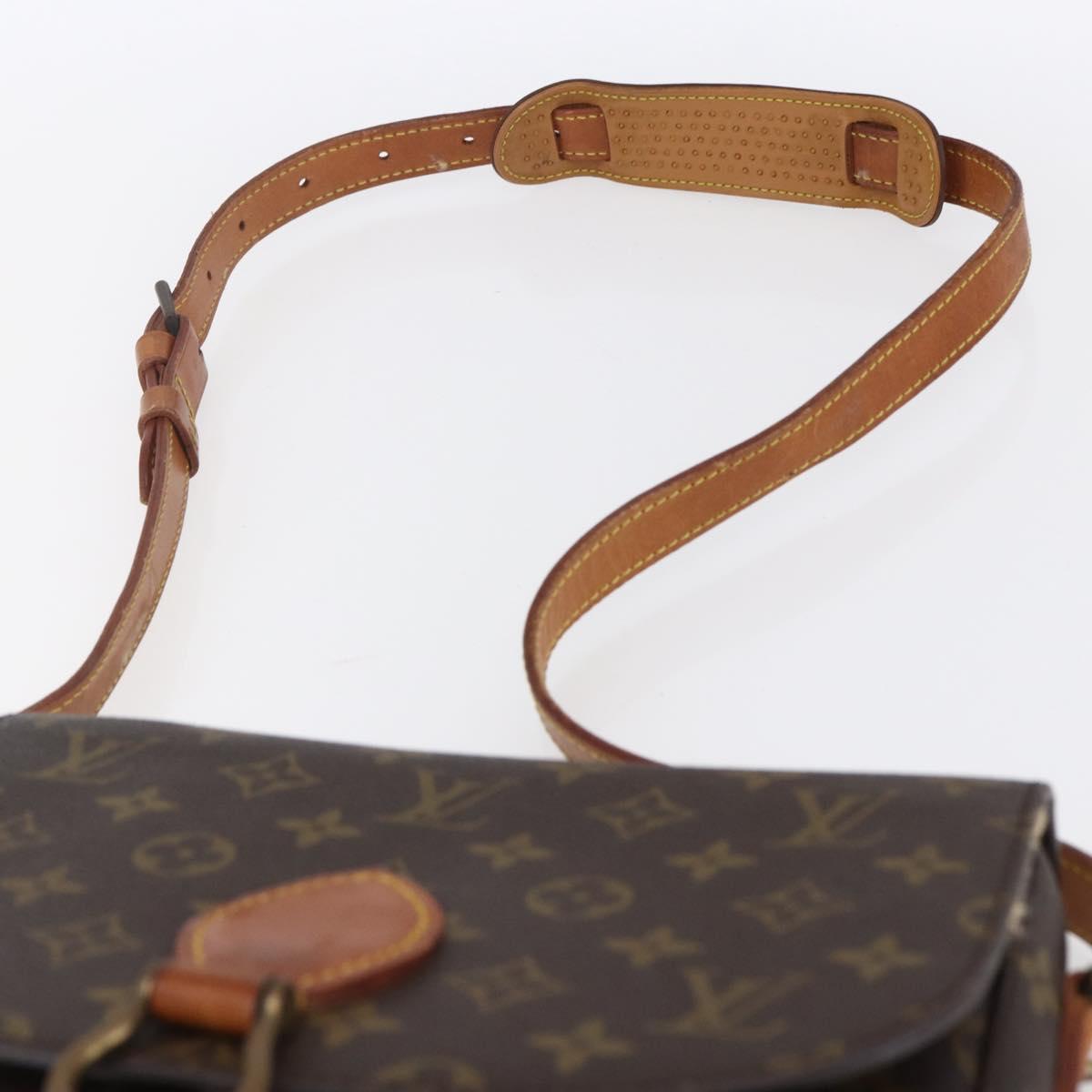 LOUIS VUITTON Monogram Saint Cloud GM Shoulder Bag M51242 LV Auth BA8280