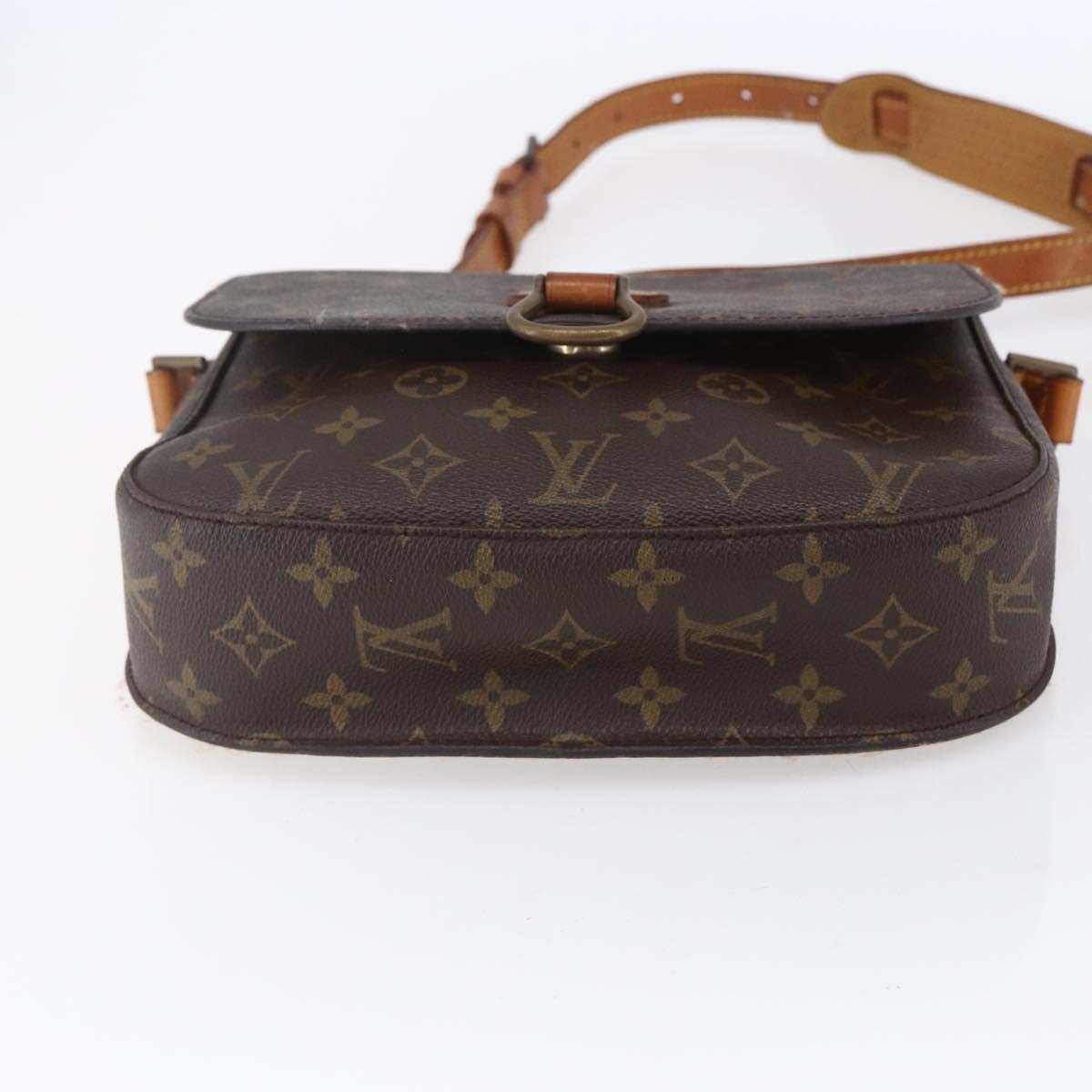 LOUIS VUITTON Monogram Saint Cloud GM Shoulder Bag M51242 LV Auth BA8280