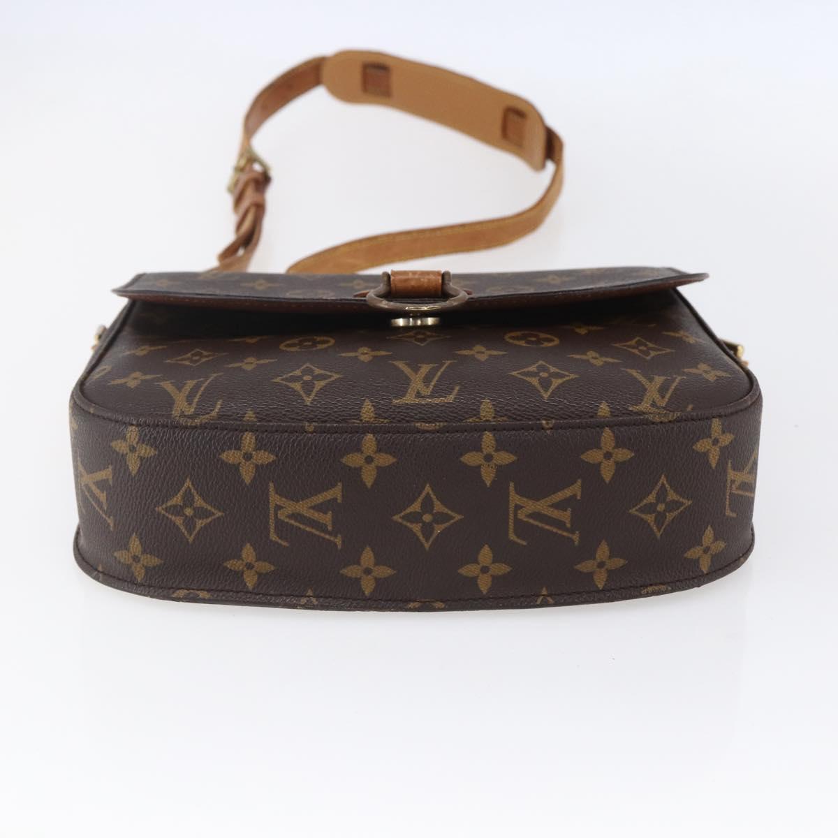 LOUIS VUITTON Monogram Saint Cloud GM Shoulder Bag M51242 LV Auth BA8281