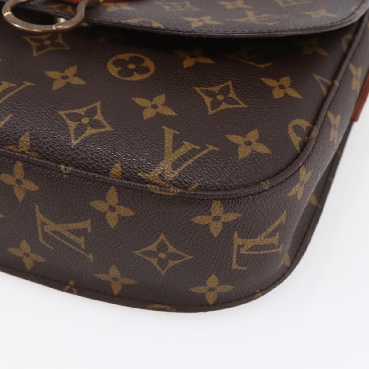 LOUIS VUITTON Monogram Saint Cloud GM Shoulder Bag M51242 LV Auth BA8281