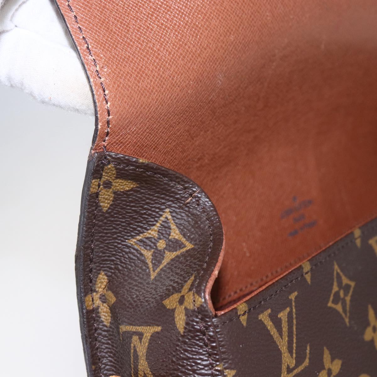 LOUIS VUITTON Monogram Saint Cloud GM Shoulder Bag M51242 LV Auth BA8281