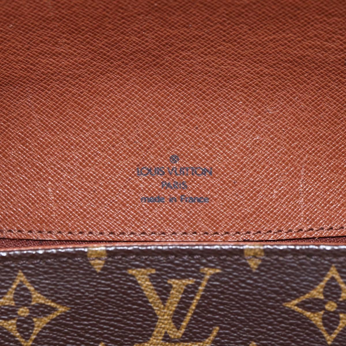 LOUIS VUITTON Monogram Saint Cloud GM Shoulder Bag M51242 LV Auth BA8281