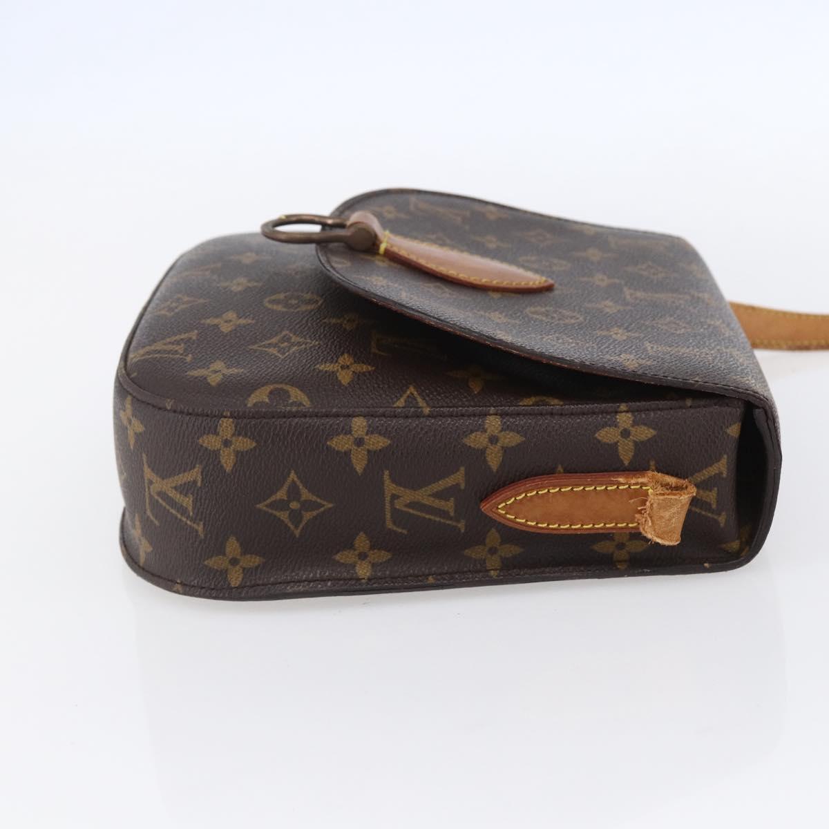 LOUIS VUITTON Monogram Saint Cloud GM Shoulder Bag M51242 LV Auth BA8281
