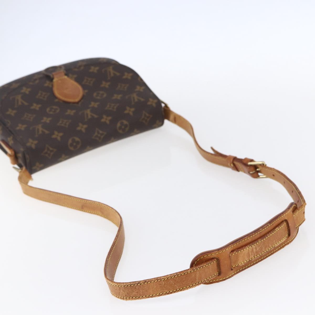 LOUIS VUITTON Monogram Saint Cloud GM Shoulder Bag M51242 LV Auth BA8281