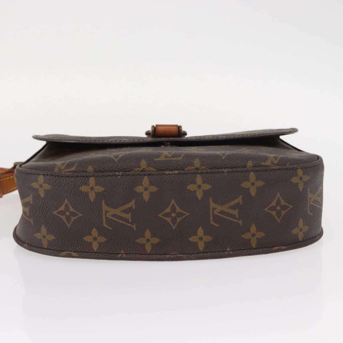 LOUIS VUITTON Monogram Saint Cloud GM Shoulder Bag M51242 LV Auth BA8282