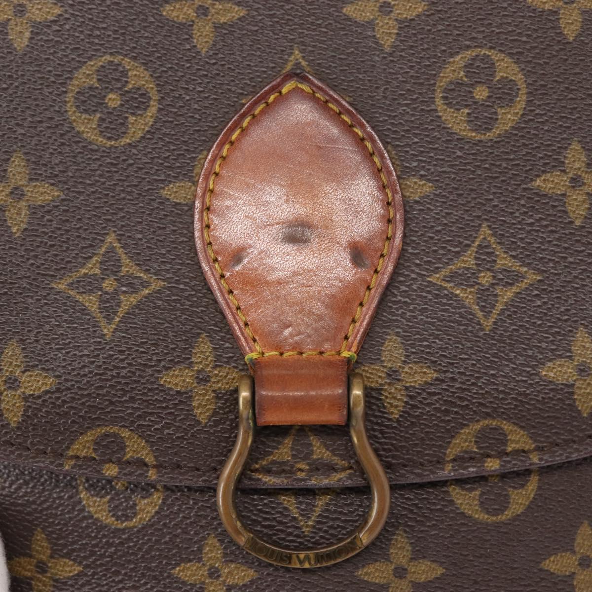 LOUIS VUITTON Monogram Saint Cloud GM Shoulder Bag M51242 LV Auth BA8282