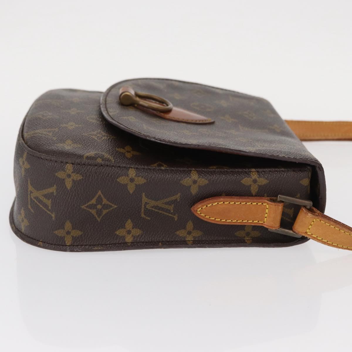 LOUIS VUITTON Monogram Saint Cloud GM Shoulder Bag M51242 LV Auth BA8282